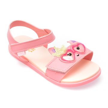 Sandale PAMPILI roz, 639058, din piele ecologica