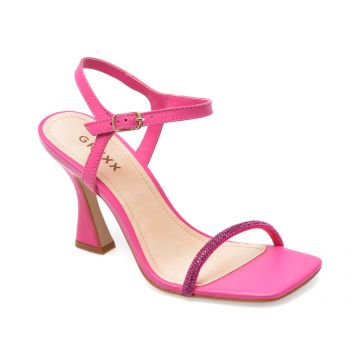 Sandale GRYXX fucsia, 342401, din piele naturala