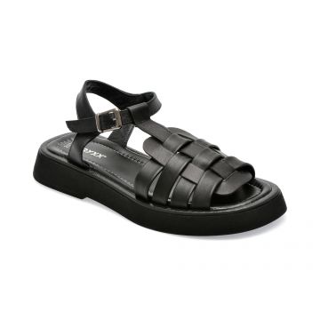 Sandale GRYXX negre, 2582074, din piele naturala