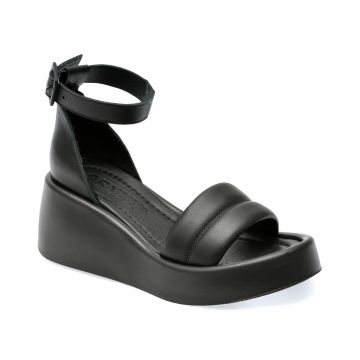 Sandale GRYXX negre, 6293183, din piele naturala