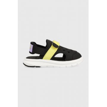 Puma sandale copii Spongebob culoarea negru