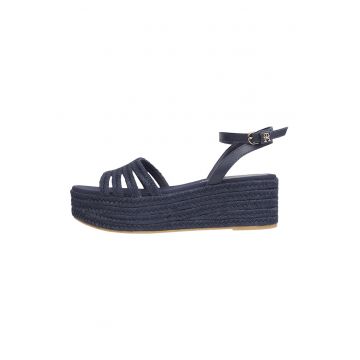 Sandale-espadrile flatform