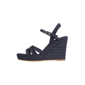 Sandale-espadrile wedge