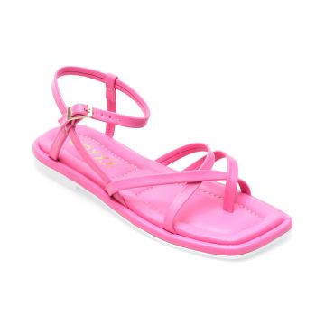 Sandale GRYXX fucsia, 057M55, din piele naturala