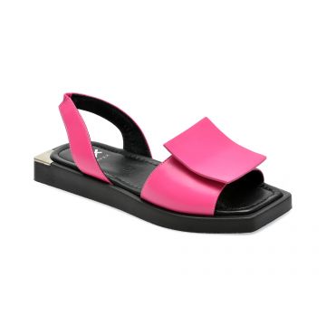 Sandale GRYXX fucsia, 426139, din piele naturala