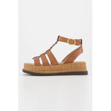 Sandale gladiator din piele Naima