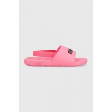 Puma sandale copii Cool Cat 2.0 Backstrap AC PS culoarea roz
