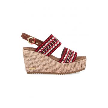 Sandale-espadrile wedge