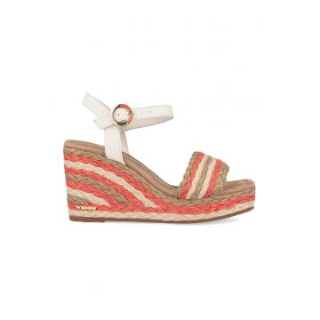 Sandale-espadrile wedge