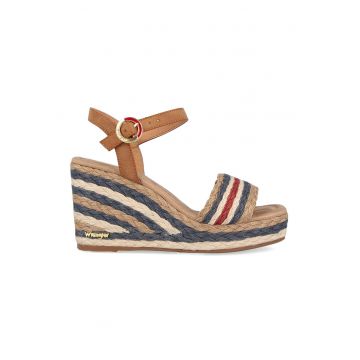 Sandale-espadrile wedge