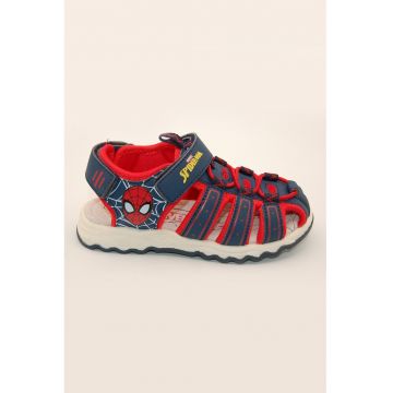Sandale fisherman cu Spider Man si velcro