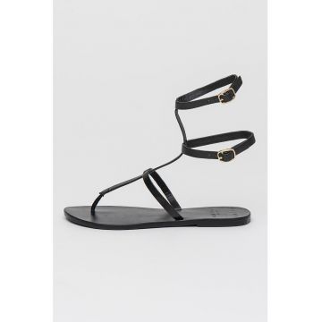 Sandale gladiator de piele Triomphe