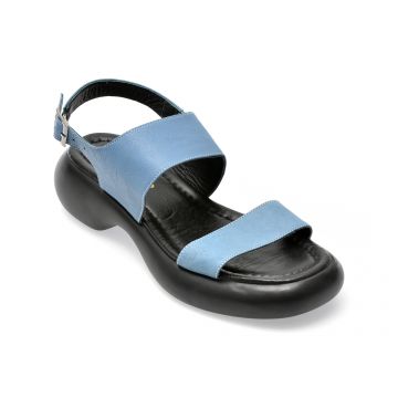 Sandale MAGRIT albastre, 101, din piele naturala