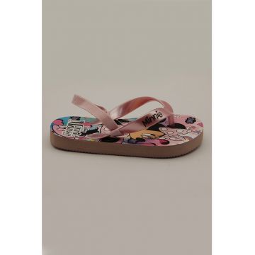 Sandale slingback cu Minnie-Mouse