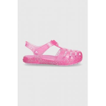 Crocs sandale copii CROCS ISABELLA SANDAL culoarea roz