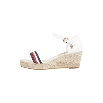 Sandale-espadrile cu talpa wedge