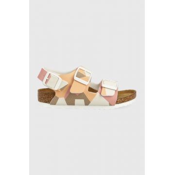 Birkenstock sandale copii culoarea portocaliu