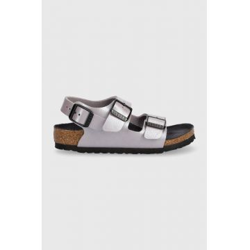 Birkenstock sandale copii Milano culoarea violet