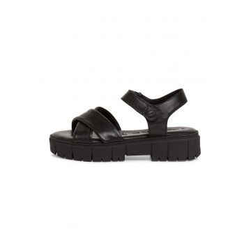 Sandale de piele cu velcro