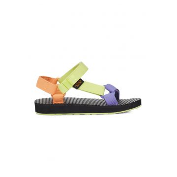 Sandale din material textil cu velcro Sandale din material textil cu velcro