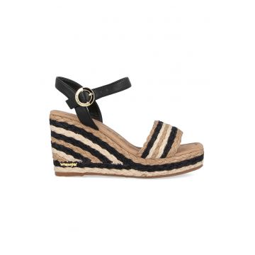 Sandale-espadrile wedge