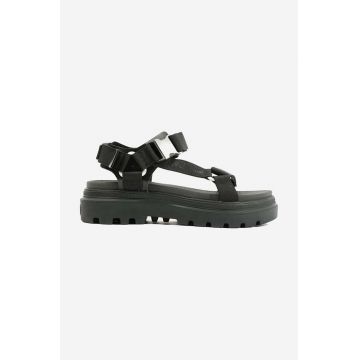 Palladium sandale Pallacruise Strap femei, culoarea negru, cu platforma