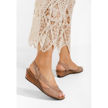 Sandale dama piele Rhonia V2 bej