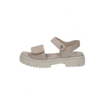 Sandale de piele cu velcro