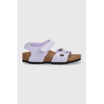 Birkenstock sandale copii Colorado culoarea violet