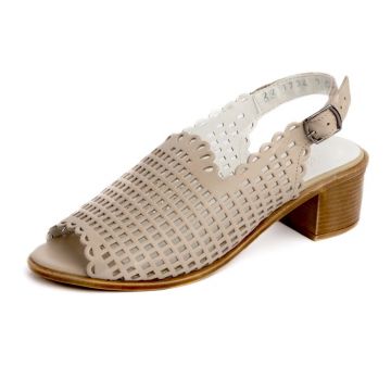 Sandale din piele naturala 173409 bej Sandale din piele naturala 173409 bej