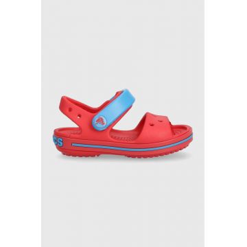 Crocs sandale Crocband 12856 culoarea rosu 12856.CROCS.CROCBAND.SA-b.pi.can.p