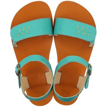 OUTLET Sandale damă VIBE V2 - Golden Turquoise