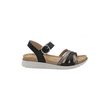 Sandale de piele ecologica Delia