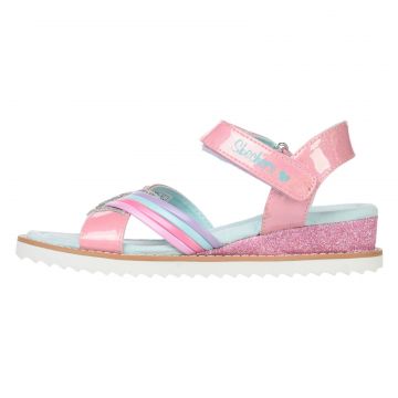 Sandale SKECHERS pentru copii DESERT KISS - 302111LPNK