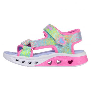 Sandale SKECHERS pentru copii FLUTTER HEARTS SANDA - 302967LTQMT