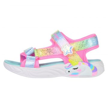 Sandale SKECHERS pentru copii UNICORN DREAMS SANDA - 302682LPKMT