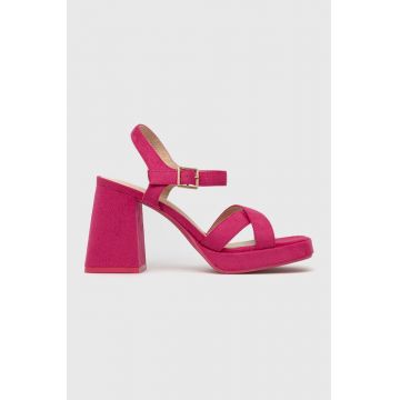 Answear Lab sandale culoarea roz