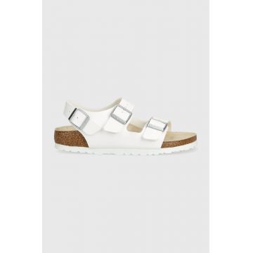 Birkenstock sandale culoarea alb