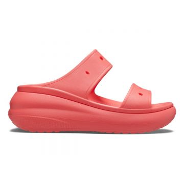 Sandale Crocs Classic Crush Sandal Roz - Neon Watermelon