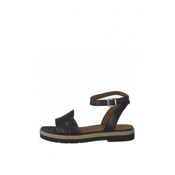 Sandale de piele cu bareta pe glezna