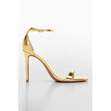 Sandale stiletto lacuite Viviane