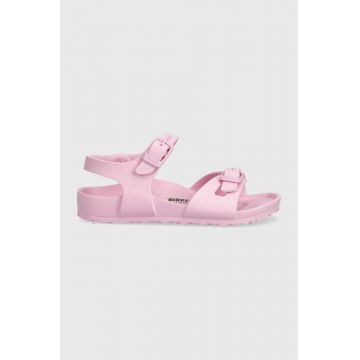 Birkenstock sandale copii Rio EVA Kids culoarea roz