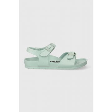 Birkenstock sandale copii Rio EVA Kids culoarea turcoaz