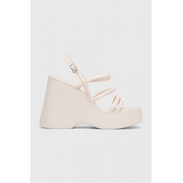 Melissa sandale MELISSA JESSIE PLATFORM AD culoarea bej, M.33994.V101