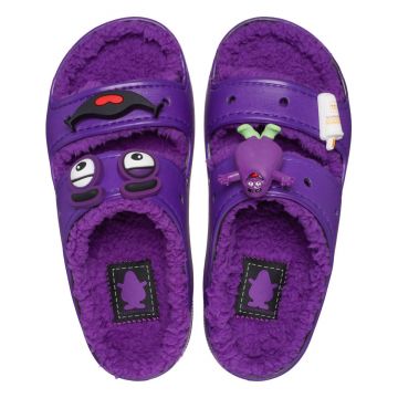 Sandale McDonald’s x Crocs Grimace Cozzzy Sandal Mov - Purple