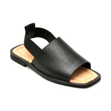 Sandale FLAVIA PASSINI negre, 5001802, din piele naturala