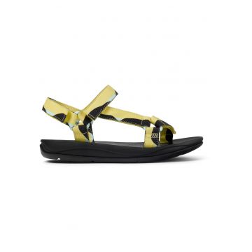 Sandale din material textil cu velcro Match 20643 - Galben
