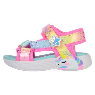 Sandale SKECHERS pentru copii UNICORN DREAMS SANDA - 302682NPKMT