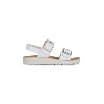 Geox sandale copii SANDAL COSTAREI culoarea alb