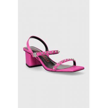 Just Cavalli sandale culoarea roz, 76RA3S77